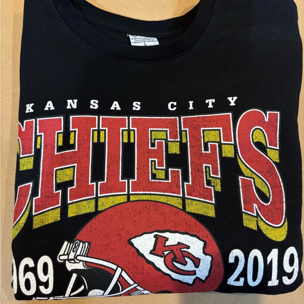 Kansas City Chiefs Super Bowl Sweatshirt Like New - Picture 15 of 15